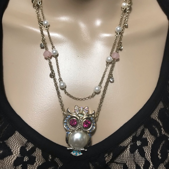 LastOne!!! NWOT -Betsey Johnson Owl / CODE: WN-121 - Picture 4 of 5